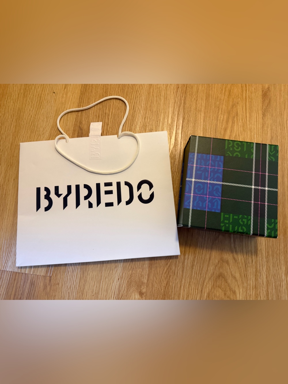 Byredo Christmas limited edition gift box with paper bag